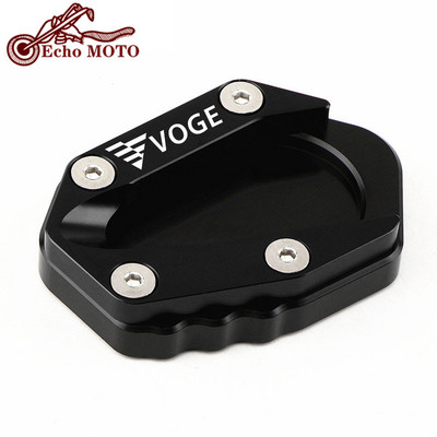 Nový vysoko kvalitný CNC stojan pre Loncin VOGE 500R 650DS 500DS 300R 300RR 300AC motocykel, bočný stojan, zväčšovacia podložka.