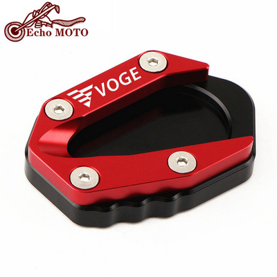 Nový vysoko kvalitný CNC stojan pre Loncin VOGE 500R 650DS 500DS 300R 300RR 300AC motocykel, bočný stojan, zväčšovacia podložka.