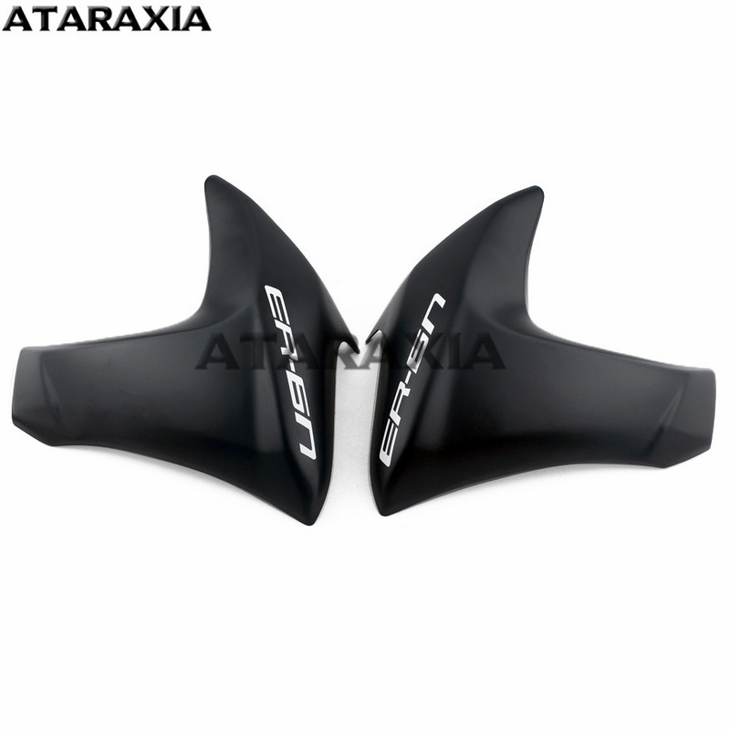 Dijelovi motocikla Nelakirani lijevi i desni pokazivač smjera Srednja bočna obloga Plastična maska za Kawasaki ER6N ER-6N 2012-2016
