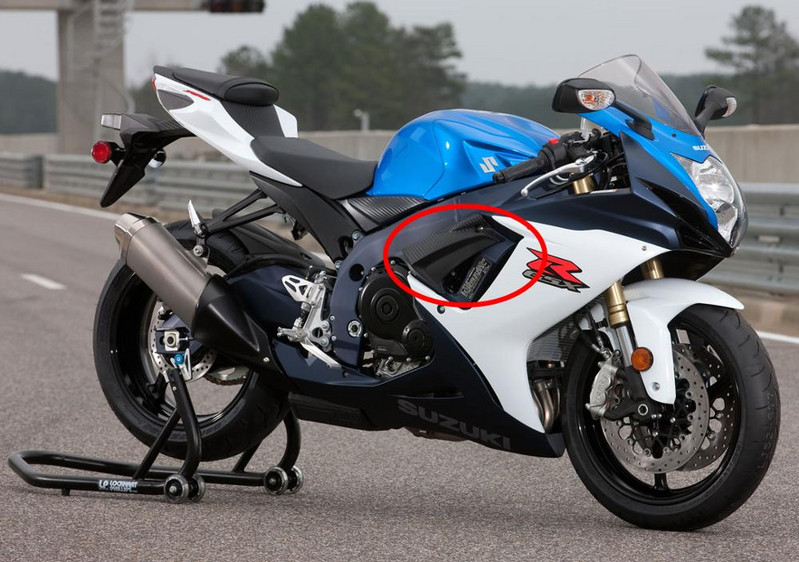 GSXR 750 2011 ABS príslušenstvo pre motocykle Kryt kapotáže pre Suzuki GSXR600 GSXR750 2011-2015 K11