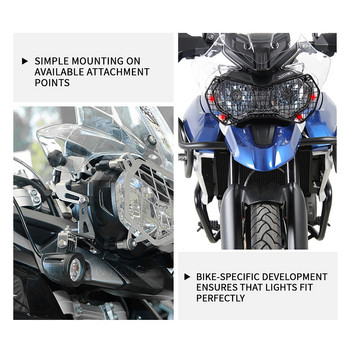 За Tiger800 За Tiger 800 XCX XRX 2010 - 2022 Монтажни скоби за спомагателни светлини за мотоциклети Държач за фарове за прожектори