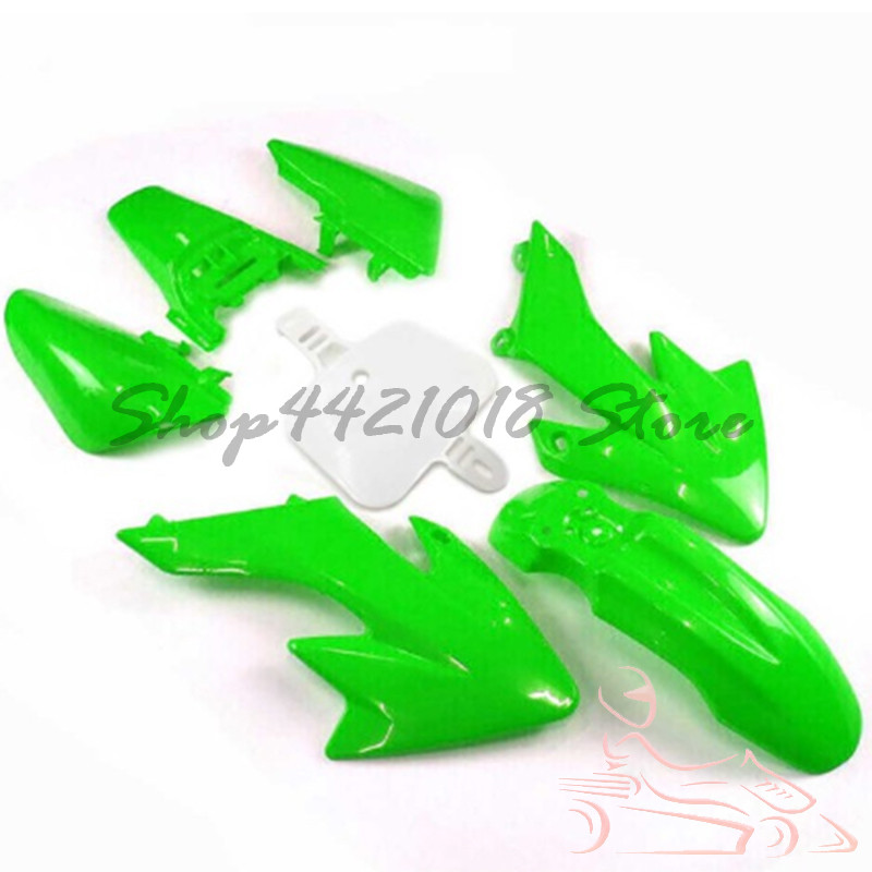 CRF50 XR50 műanyag fedőtest készletek CRF 50 Pit Dirt Motor Trail kerékpárhoz 50cc 70cc 90cc 110cc 125cc 140