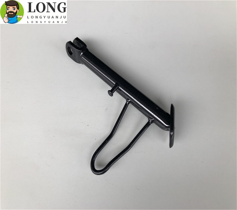 Univerzálny stojan na motocykel, bočný stojan, parkovací stojan, podpora pre kolobežku, elektrický bicykel 21 cm, čierny