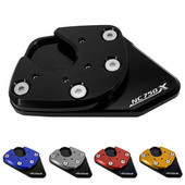 Paredzēts HONDA NC750X NC 750X NC750 X 2014-2020 Motocikla CNC pēdas sānu statīva paliktņa plāksnes atbalsta statīva palielinātāja atbalsta pagarinājums