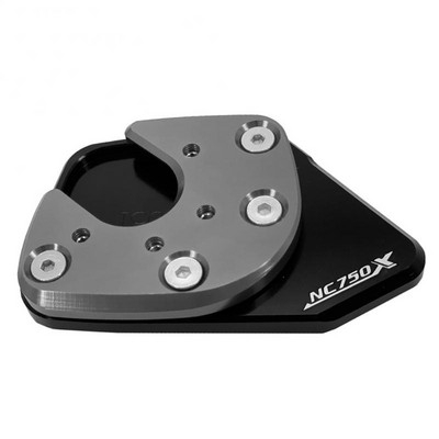 Paredzēts HONDA NC750X NC 750X NC750 X 2014-2020 Motocikla CNC pēdas sānu statīva paliktņa plāksnes atbalsta statīva palielinātāja atbalsta pagarinājums