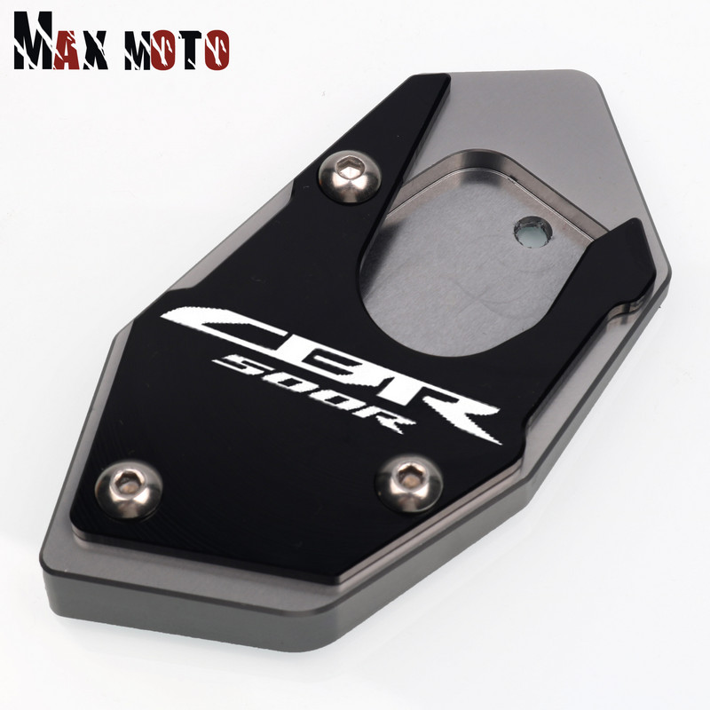 HONDA CBR500R CBR 500R CBR500 R 2017 2018 2019 2020 motorkerékpár-támasztó láb oldalsó állvány hosszabbító betét tartólemezéhez