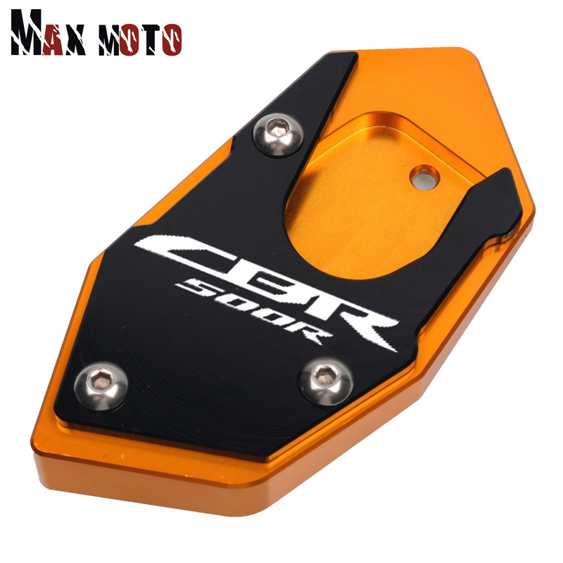 HONDA CBR500R CBR 500R CBR500 R 2017 2018 2019 2020 motorkerékpár-támasztó láb oldalsó állvány hosszabbító betét tartólemezéhez