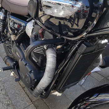2бр. Предпазител на двигателя на мотоциклета Crash Bar Аксесоари за превозни средства за Triumph Bonneville Bobber 2016-2023