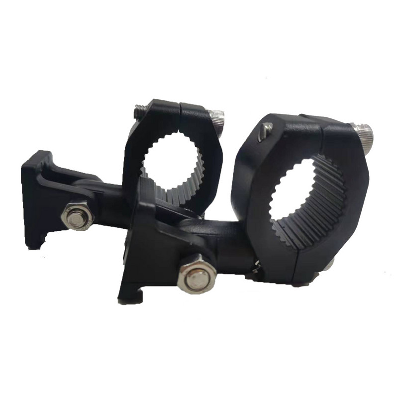 Spotlámpa-tartók Motorkerékpár-fényszórókonzol 19–26 mm-es lökhárító-rögzítés beállítása Univerzális Motos-kiegészítő lámpatartó tartó