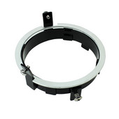 Pre motocykle Honda VTX 1300 a 1800 F-model, projektorový LED svetlomet 5,75 palca, čierny montážny krúžok