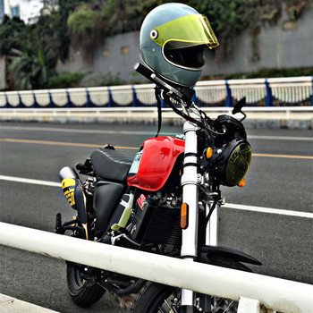 Κάλυμμα περιβλήματος προβολέων LED 7 ιντσών μοτοσικλέτας Εξωτερικό κέλυφος προβολέων για Harley Cafe Racer Custom 7\'\' Μεταλλικό Φωτιστικό Καπάκι Λαμπτήρα Μπολ