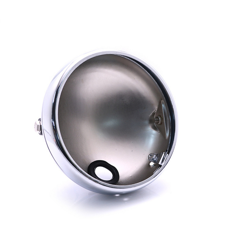 Мотоциклет 7 инча LED капак на корпуса на предния фар Външна обвивка на фара за Harley Cafe Racer Персонализирана 7-инчова купа за лампа Метална капачка за светлина