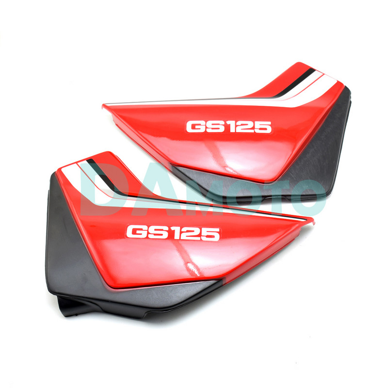 Predný blatník motocykla, kryt blatníka, kapotáž, bočné kryty, sukne, rýchlomer pre Suzuki GS125