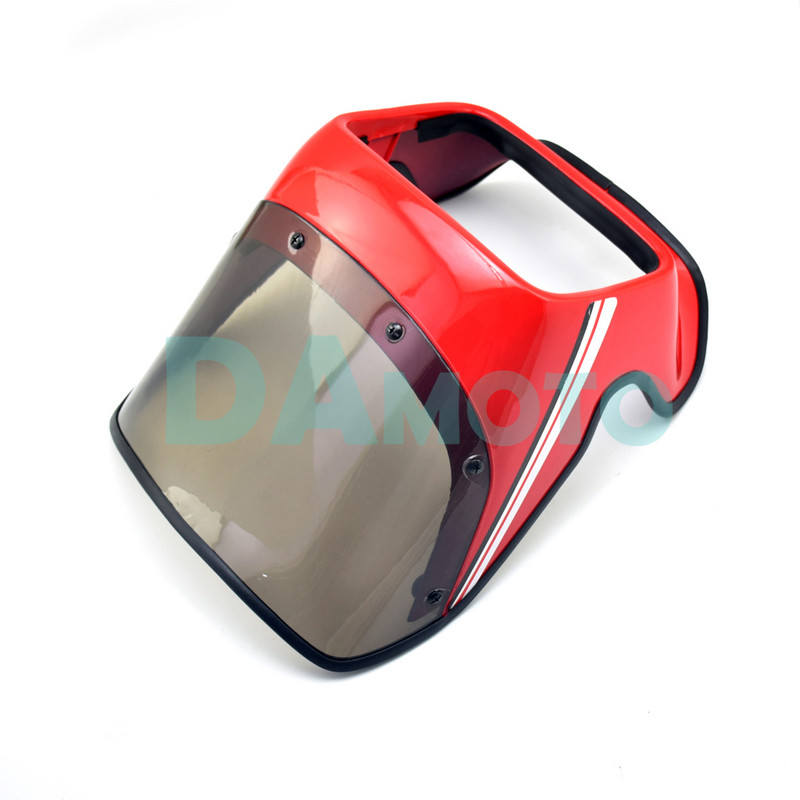 Predný blatník motocykla, kryt blatníka, kapotáž, bočné kryty, sukne, rýchlomer pre Suzuki GS125