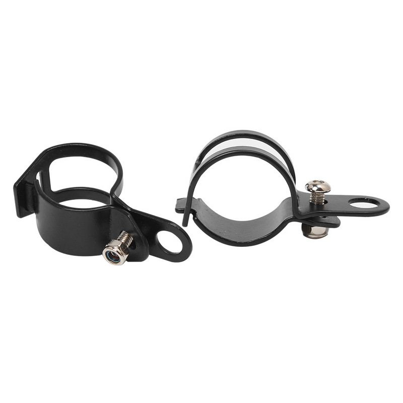 2db motorkerékpár irányjelző lámpa áthelyező konzol Villa bilincsek jelzőlámpa tartó Módosított univerzális rögzítő alkatrész fekete/króm