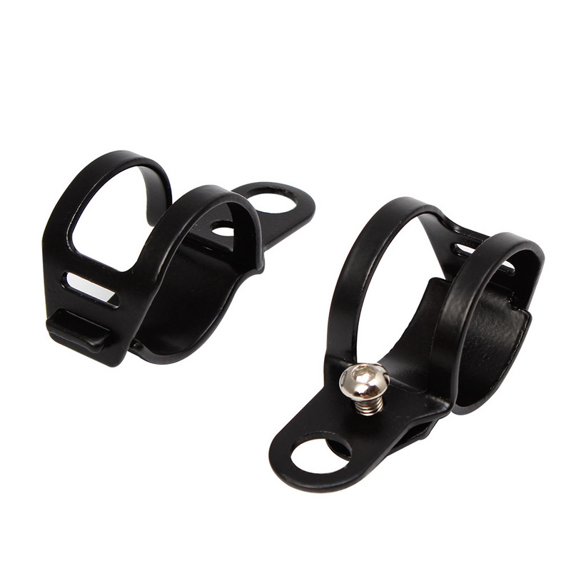 2db motorkerékpár irányjelző lámpa áthelyező konzol Villa bilincsek jelzőlámpa tartó Módosított univerzális rögzítő alkatrész fekete/króm