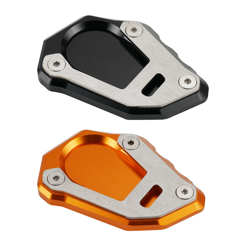 CNC oldalsó támasztóállvány hosszabbító lemez a KTM 790 890 Adventure/R 2020-2022 2021 Kickstand oldalsó állványhoz, nagyító talplemez