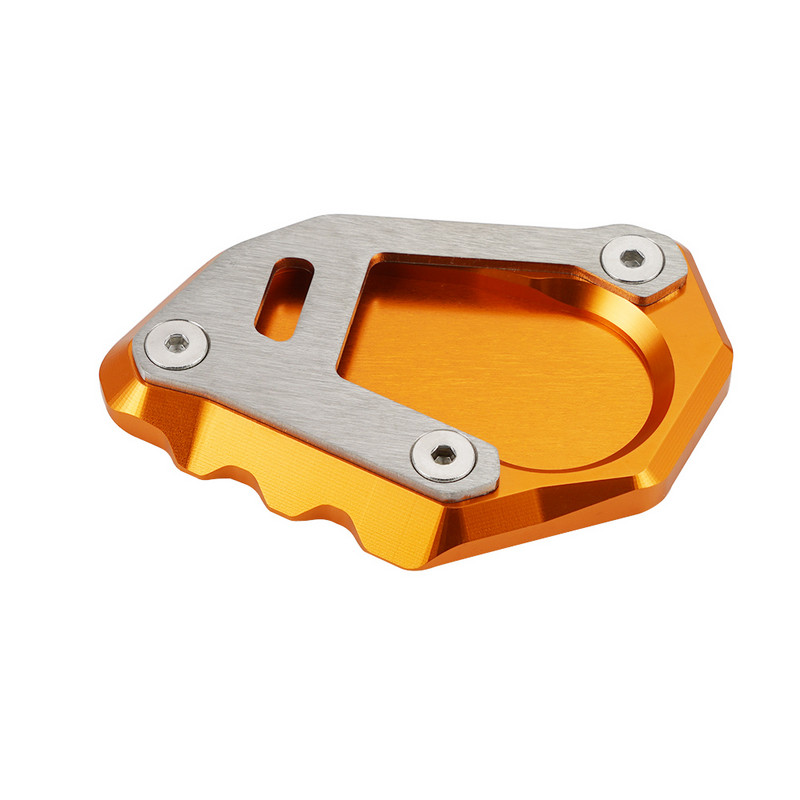 CNC oldalsó támasztóállvány hosszabbító lemez a KTM 790 890 Adventure/R 2020-2022 2021 Kickstand oldalsó állványhoz, nagyító talplemez