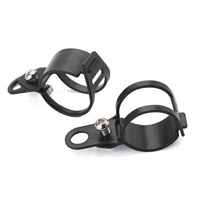 2-dielny univerzálny držiak smerových svetiel na motocykel, kovové svorky na premiestnenie vidlice, držiak lampy na prednú vidlicu motocykla