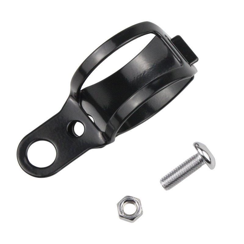 2-dielny univerzálny držiak smerových svetiel na motocykel, kovové svorky na premiestnenie vidlice, držiak lampy na prednú vidlicu motocykla