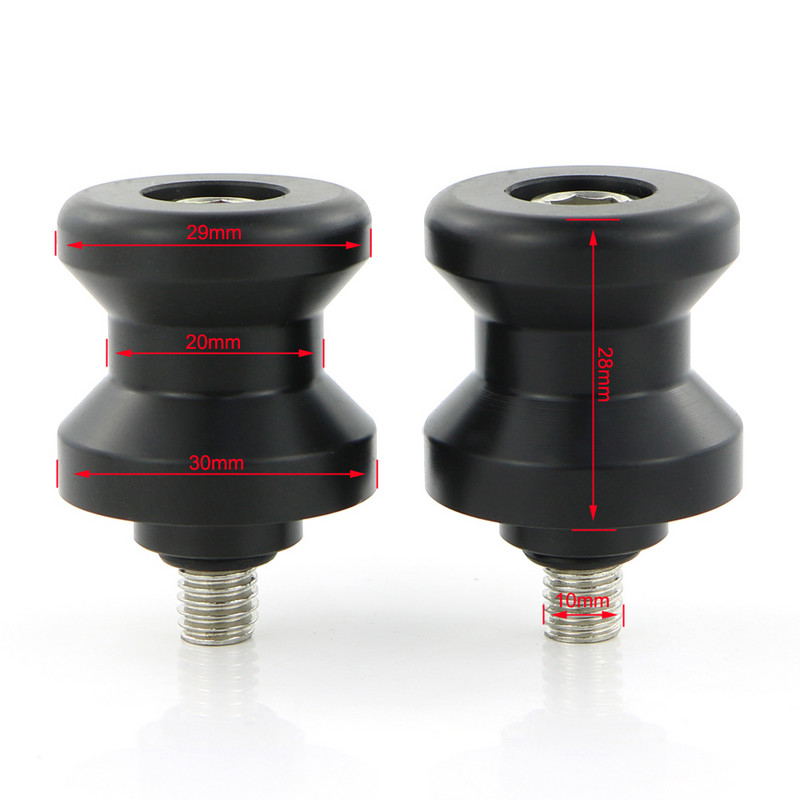 M10 lengőkaros állvány orsók Kawasaki Z750/S Z750R Z1000 Z1000SX Ninja 1000 ZX9R ZX11 ZX1100 ZX14 ZX14R ZRX1100 1200/R ZZR1200