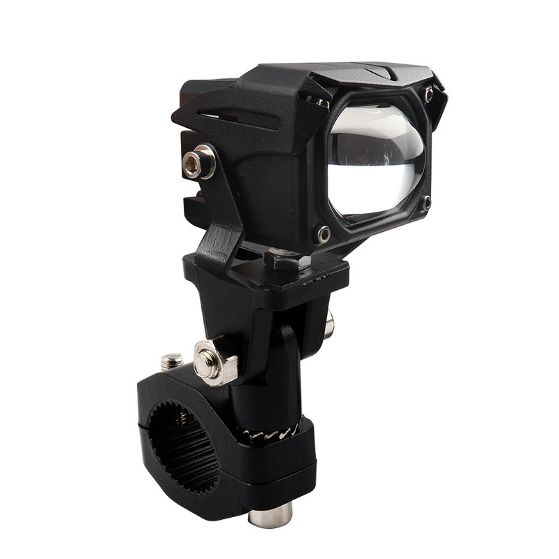 Beállítás Led motorkerékpár spotlámpa tartókonzolok Motobike UTV ATV ködlámpa Led kiegészítő fényszóró tartó 2-2,6 cm-es csőhöz