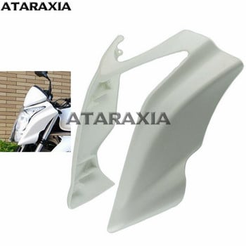 Άβαφη Μοτοσικλέτα Fairings Κάλυμμα ψυγείου για Kawasaki er6n 2009 2010 2011 ER6N ER-6N Injection Fairing Bodywork Infill Infill