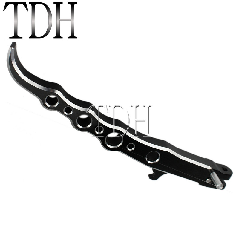 Motorkerékpár CNC fekete egzotikus oldalsó állvány lábtartó Suzuki Boulevard M109R VZR1800 2006 2007 2008 2009-2016 lábtartóhoz