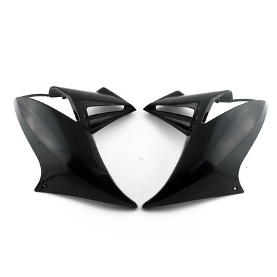 Mootorratta osad värvimata/must vasak- ja parempoolse suunatule keskmise küljekatte trimmikatte plast Kawasaki ER6N ER-6N jaoks 2009-2011