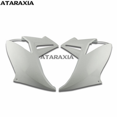 Mootorratta osad värvimata/must vasak- ja parempoolse suunatule keskmise küljekatte trimmikatte plast Kawasaki ER6N ER-6N jaoks 2009-2011