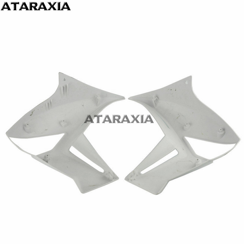 Mootorratta osad värvimata/must vasak- ja parempoolse suunatule keskmise küljekatte trimmikatte plast Kawasaki ER6N ER-6N jaoks 2009-2011