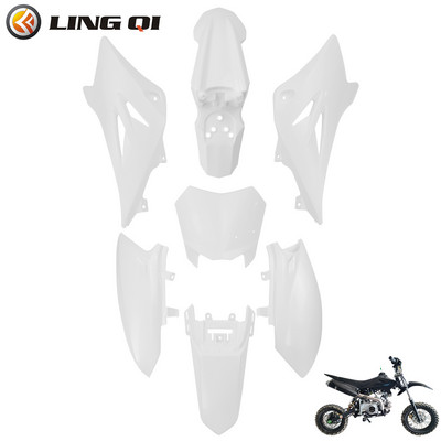 Seturi de caroserie din plastic modificate LING QI pentru motocicleta CRF50 XR50. Carcasă din plastic îmbunătățită pentru motocicletă CRF 50 Pit Dirt