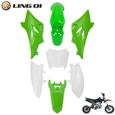 Seturi de caroserie din plastic modificate LING QI pentru motocicleta CRF50 XR50. Carcasă din plastic îmbunătățită pentru motocicletă CRF 50 Pit Dirt