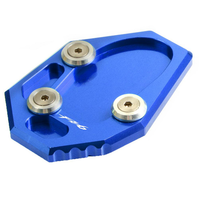 CNC zväčšovacia podložka bočného stojana pre Yamaha FZ6-S2 ABS 2004 2005 2006 2007 2008 2009 kryty na motorku