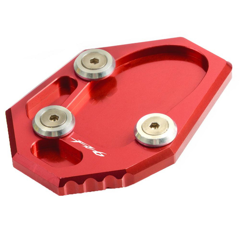 CNC zväčšovacia podložka bočného stojana pre Yamaha FZ6-S2 ABS 2004 2005 2006 2007 2008 2009 kryty na motorku