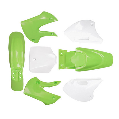 Kompletné súpravy na kapotáž motocykla, plastové kryty karosérie, blatníky pre motokros, štýl BBR, KLX110, KLX 110, 110-150cc, Dirt Pit Bike
