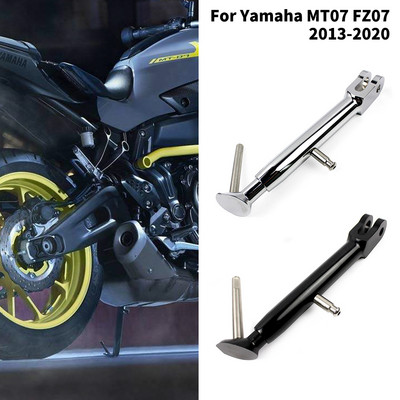 Nastaviteľný hliníkový bočný stojan na motocykel pre Yamaha MT-07 FZ-07 FZ07 MT07 FZ MT 07, príslušenstvo 2013-2020