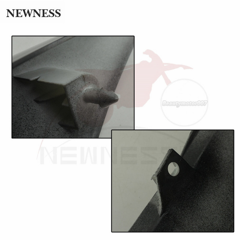 Husa scaunului din coada superioara laterala Protectie de protectie a capotei carena motocicletei pentru Yamaha FZ6 FZ6N FZ6-N FZ-6N FZ 6N 2007 2008 2009