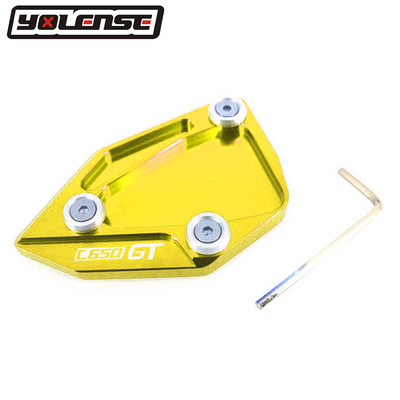 Pre motocykle BMW C650GT C600 Sport 2012 2013 2014 2015, CNC hliníkový stojan, bočný stojan, podperná doska.