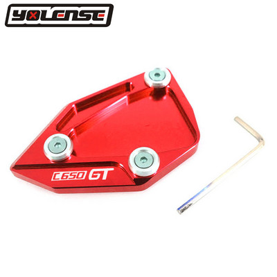 Pre motocykle BMW C650GT C600 Sport 2012 2013 2014 2015, CNC hliníkový stojan, bočný stojan, podperná doska.