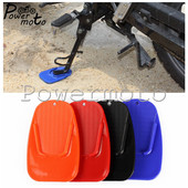 Farby Motocykel Plastový stojan Bočný chránič kopu Doska Základňa Protišmyková doska Bočné predĺženie pre Yamaha Honda Suzuki Kawasaki