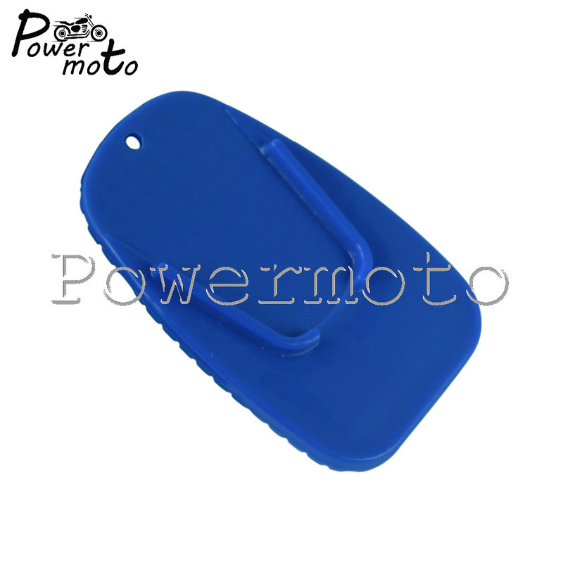 Farby Motocykel Plastový stojan Bočný chránič kopu Doska Základňa Protišmyková doska Bočné predĺženie pre Yamaha Honda Suzuki Kawasaki