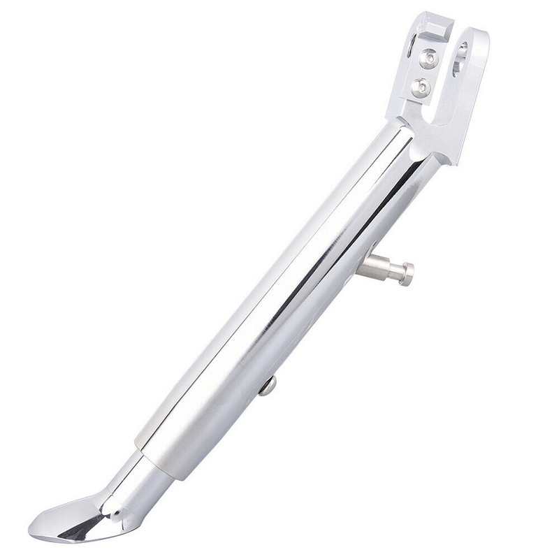 Motocyklový čierny/chrómový CNC hliníkový nastaviteľný bočný stojan pre Honda CBR600RR CBR1000RR CBR250RR