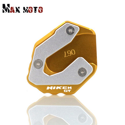 YAMAHA NIKEN 2018-2020 NIKEN GT 2019-2022 2021 motorkerékpárhoz, CNC támasztó láb oldalsó állvány hosszabbító betét tartólemeze nagyítás