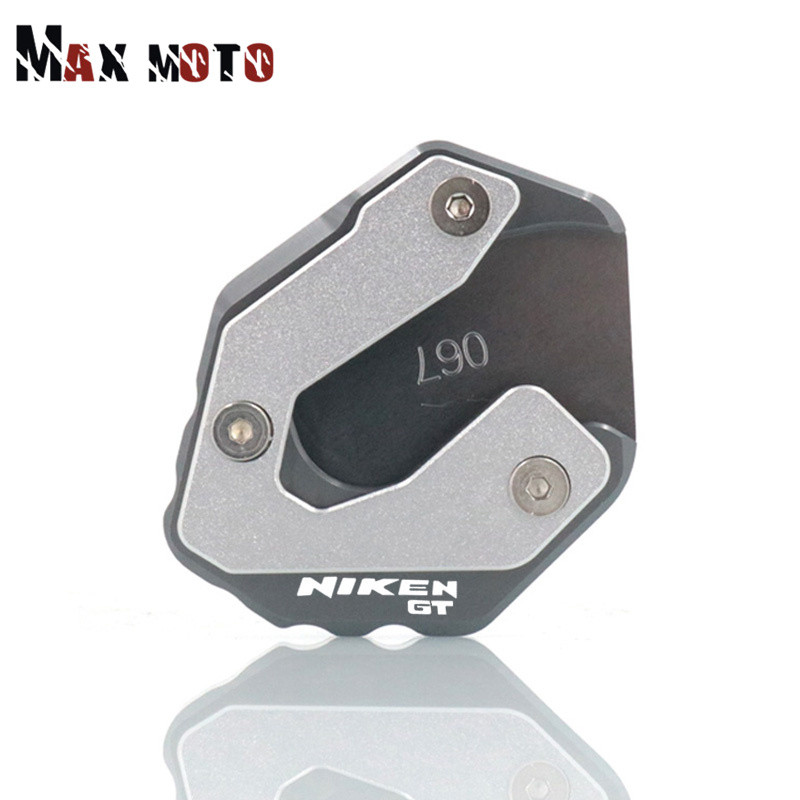 YAMAHA NIKEN 2018-2020 NIKEN GT 2019-2022 2021 motorkerékpárhoz, CNC támasztó láb oldalsó állvány hosszabbító betét tartólemeze nagyítás