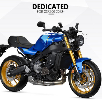Мотоциклет черен ABS+алуминиев LED фарове Грил капак аксесоари за Yamaha XSR 900 XSR900 xsr900 xsr 900 2022 2023