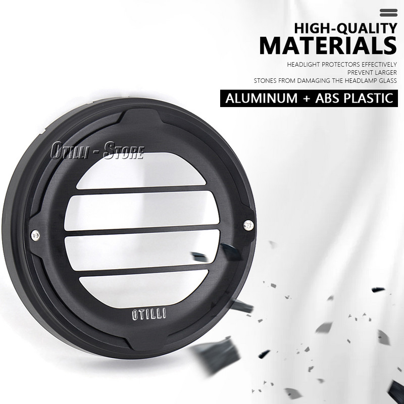 Motorkerékpár fekete ABS+alumínium LED fényszóró rács burkolat tartozékok Yamaha XSR 900 XSR900 xsr900 xsr 900 2022 2023