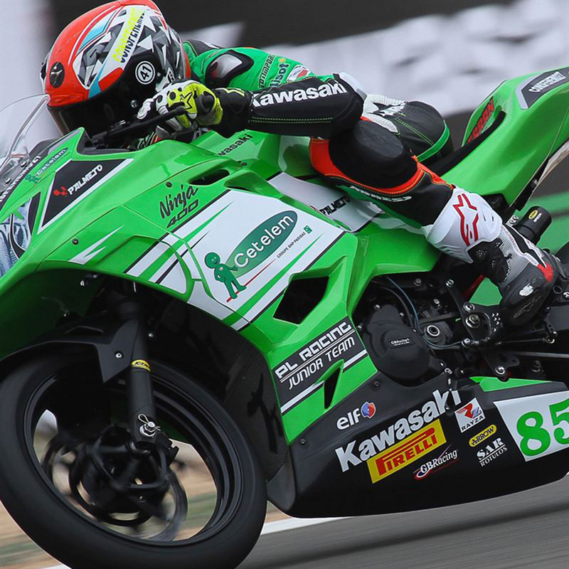 Ochranný kryt motora motocykla Kawasaki Ninja 400, sada, pre GB Racing Kawasaki NINJA 400 2018-2021