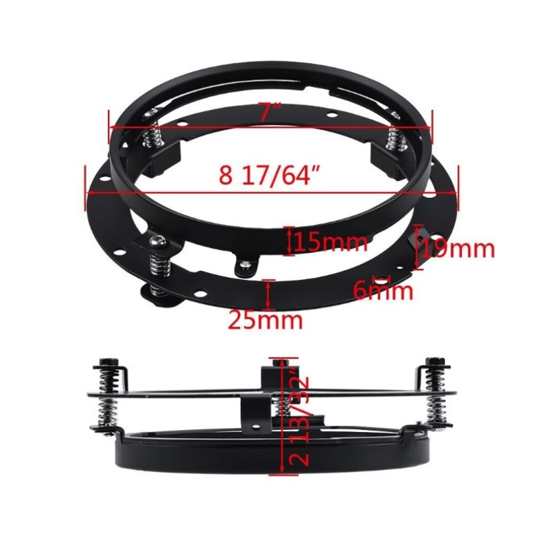 1 ks/2 ks montážny držiak pre 7-palcový okrúhly LED svetlomet pre držiak svetlometu pre Jeep Wrangler JK