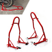 Kompletná sada stojana na motocykel, stojan na predné a zadné koleso, podpera kolesa, nástroj na opravu pneumatík, stojany na motocykle, zdvihák kyvnej vidlice